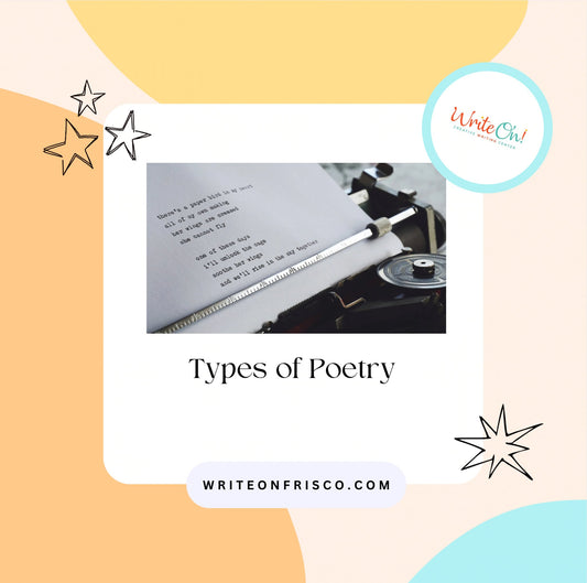 The Many Types of Poetry - Write On! Learning