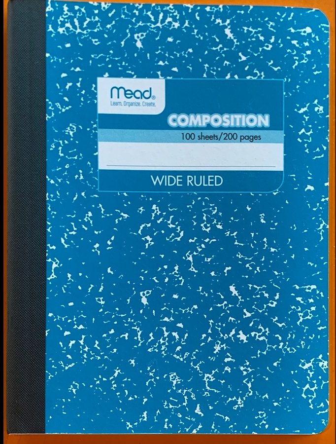 Mead Composition Book / Journal - Write On! Creative Writing Center
